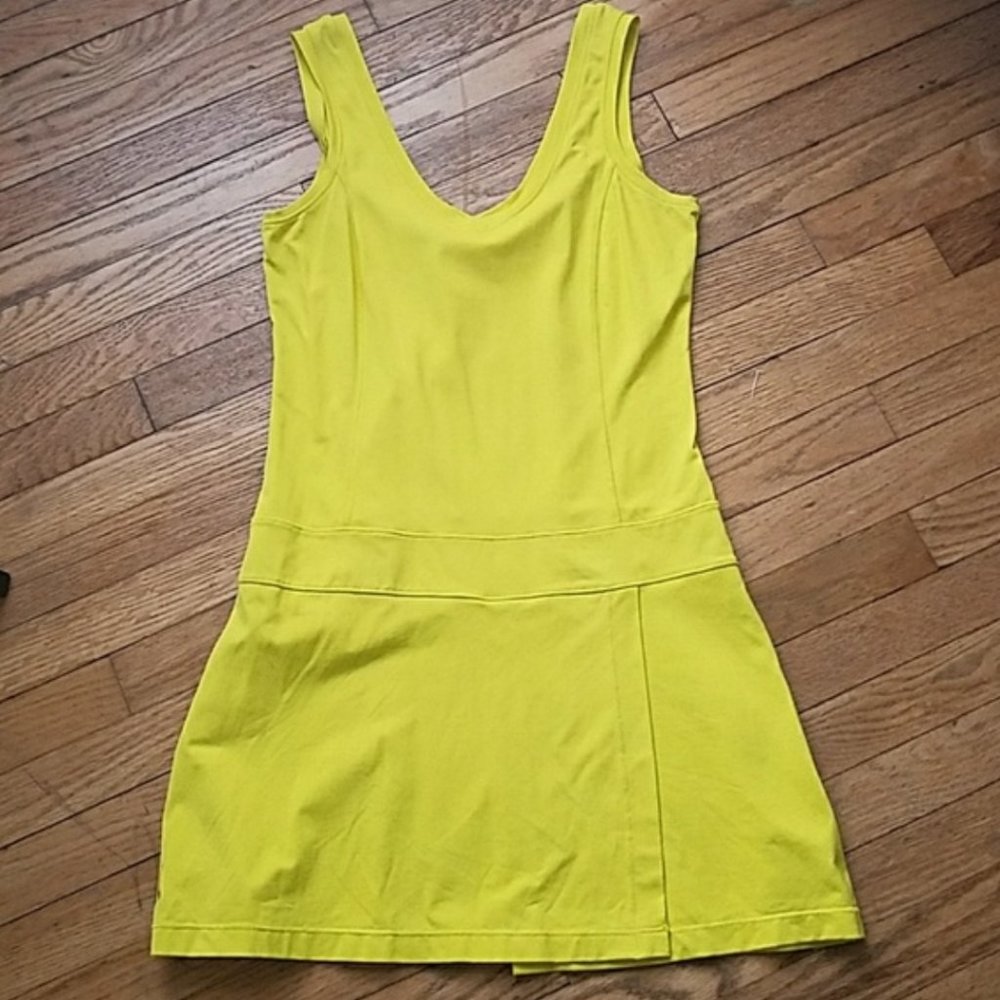 Lole Electric Yellow Tennis Dress